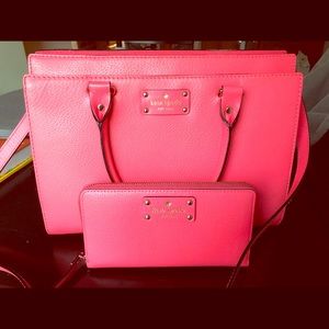 Kate Spade Cameron Street Satchel & wallet